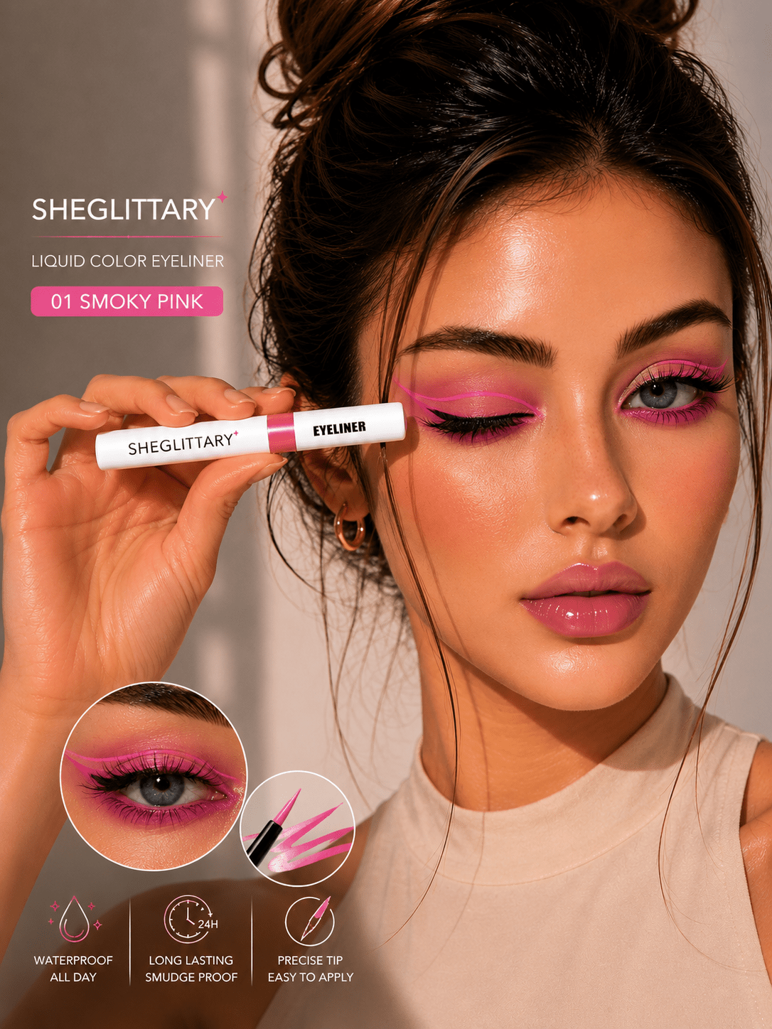 SHEGLITTARY Color Eyeliner - SHEGLITTARY