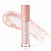Sheglittary High Lip Gloss Angel bottle and matching gloss swatch