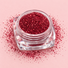 SHEGLITTARY queen loose glitter jar β studio photo