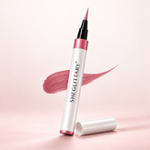 SHEGLITTARY Color Eyeliner - Smoky Pink pen and swatch