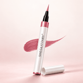 SHEGLITTARY Color Eyeliner - Smoky Pink pen and swatch