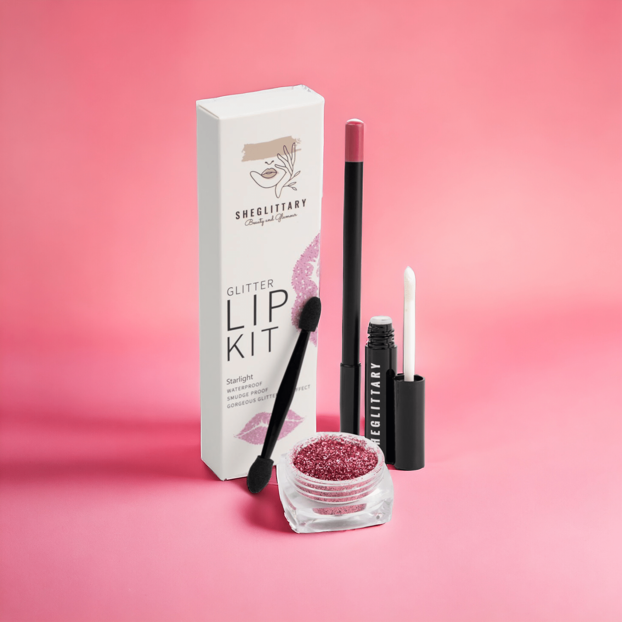 Starlight Glitter Lip Kit - SHEGLITTARYStarlight Glitter Lip KitSHEGLITTARY
