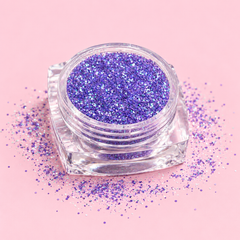 SHEGLITTARY bombastic loose glitter jar – studio photo