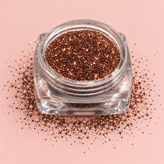 SHEGLITTARY brownies glitter jar – shade matched to kit