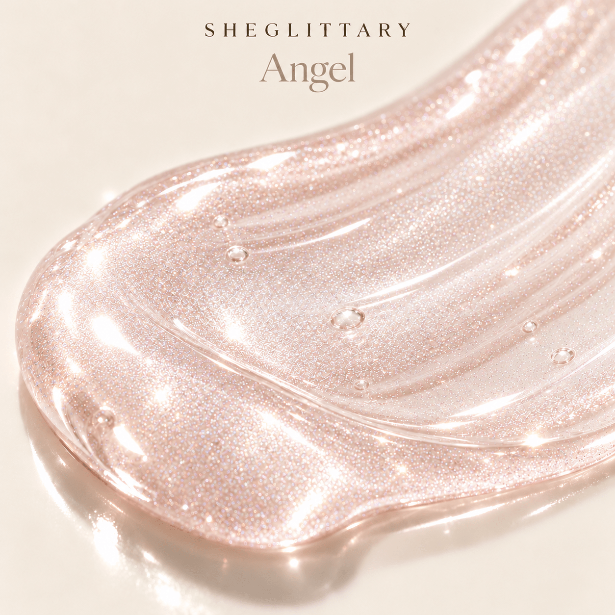 Sheglittary High Lip Gloss Angel high shine gloss texture