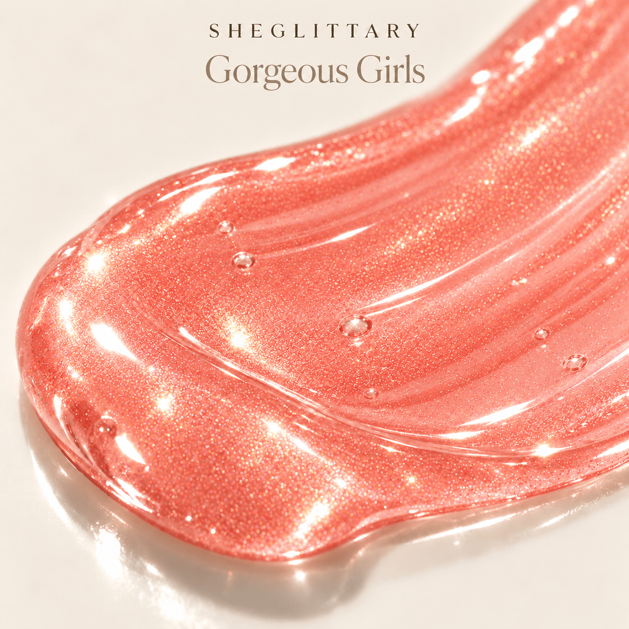 Sheglittary High Lip Gloss Gorgeous Girls high shine gloss texture