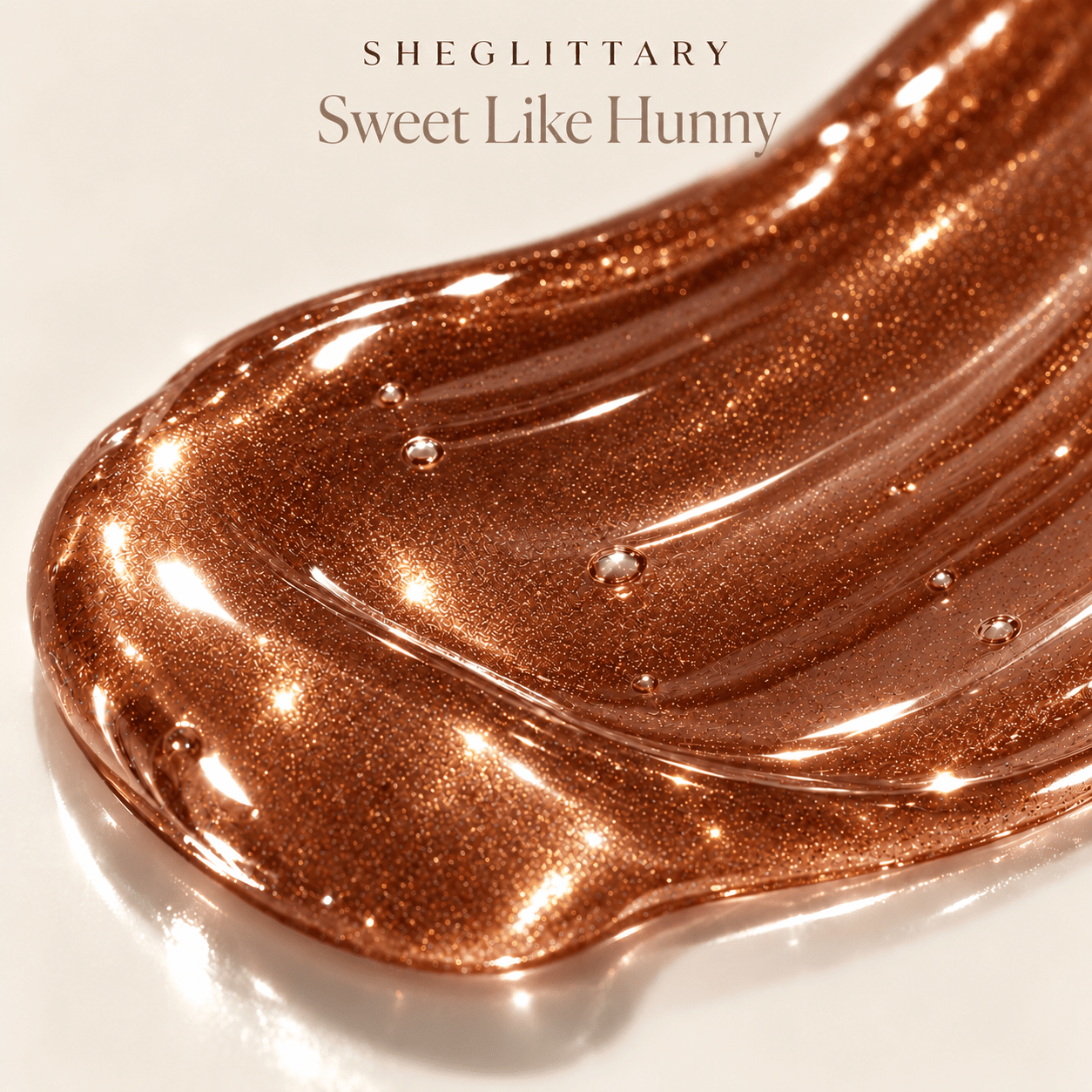 Sheglittary High Lip Gloss Sweet Like Hunny high shine gloss texture