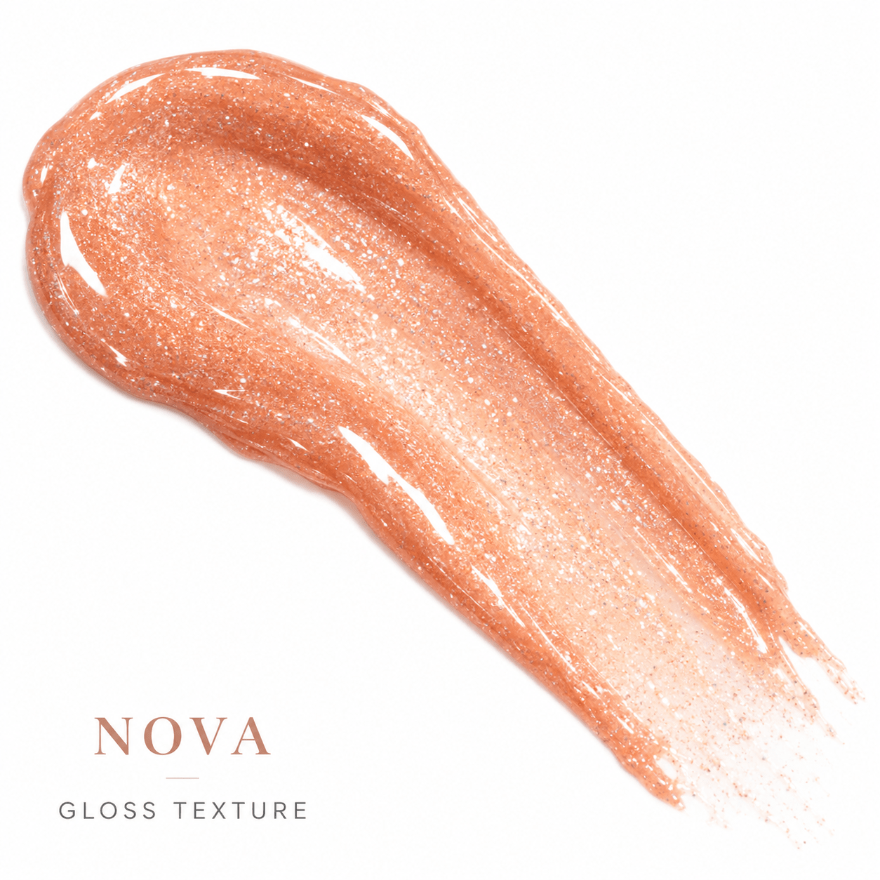 Sheglittary Glitter Lip Gloss Nova gloss texture