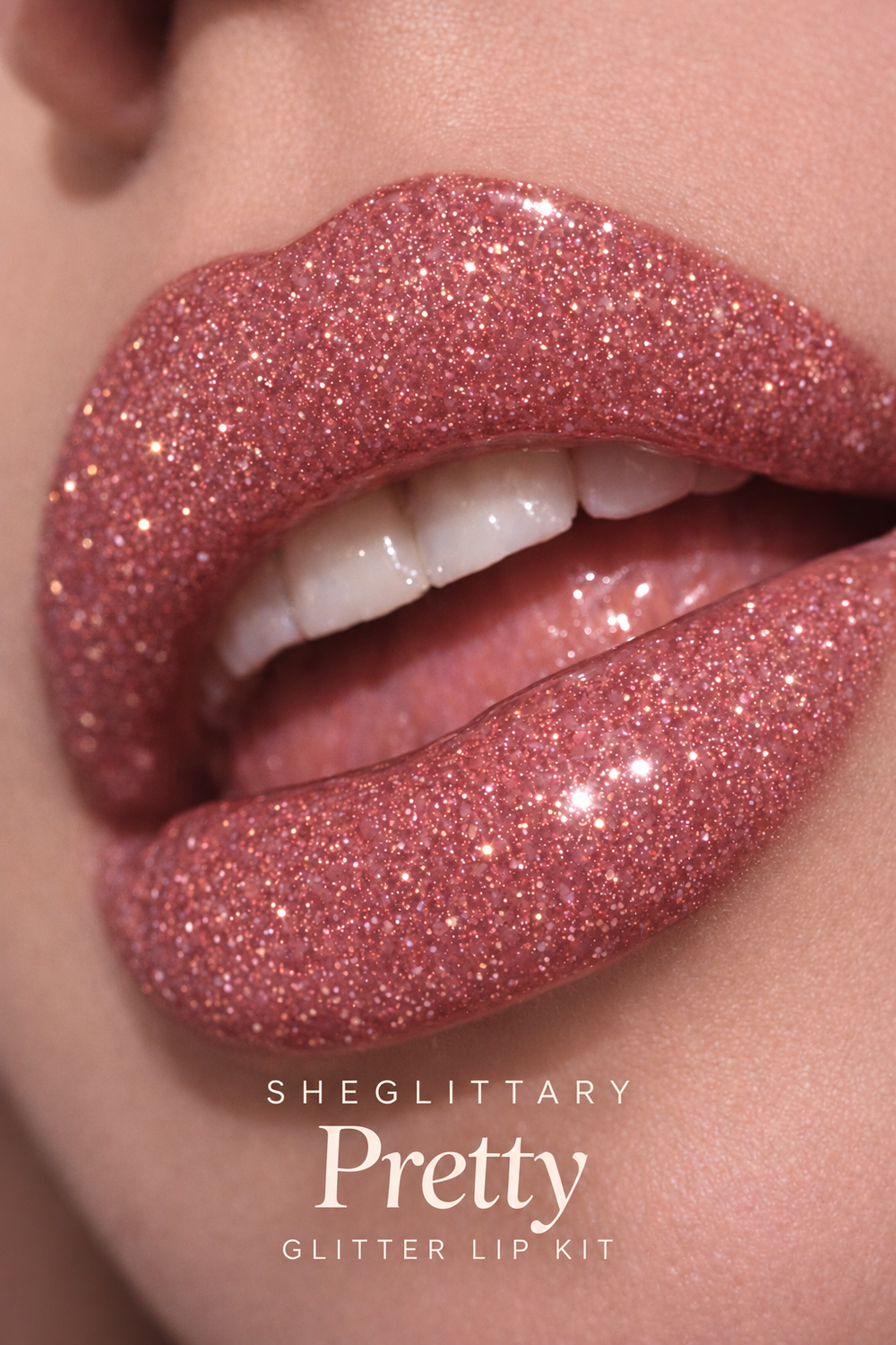 Pretty glitter lips — Shop Glitter Lip Kit