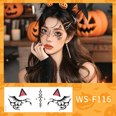 Halloween Makeup Face Stickers