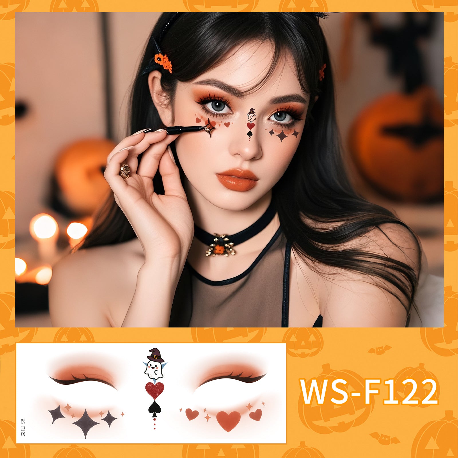 Halloween Makeup Face Stickers