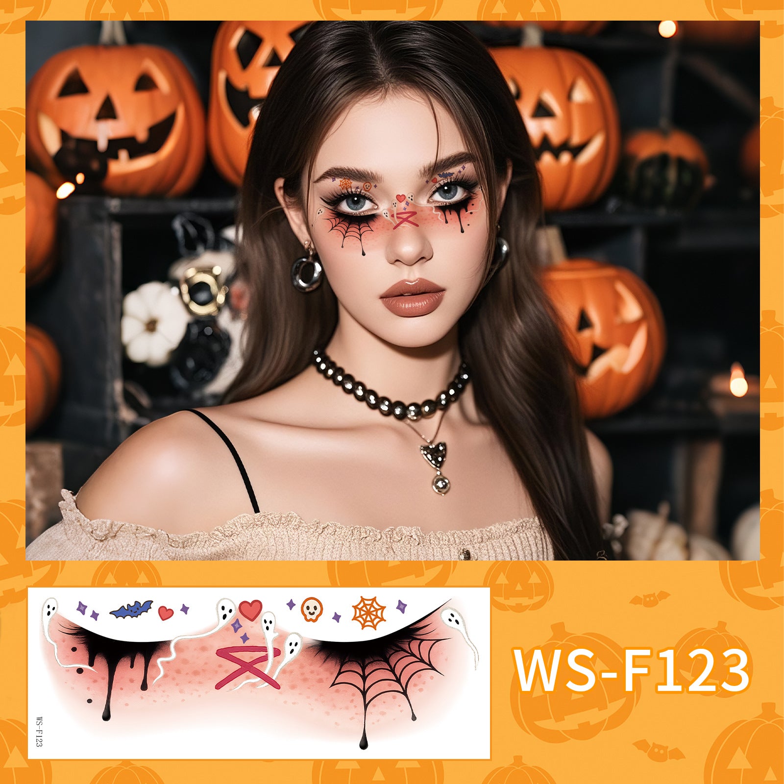 Halloween Makeup Face Stickers