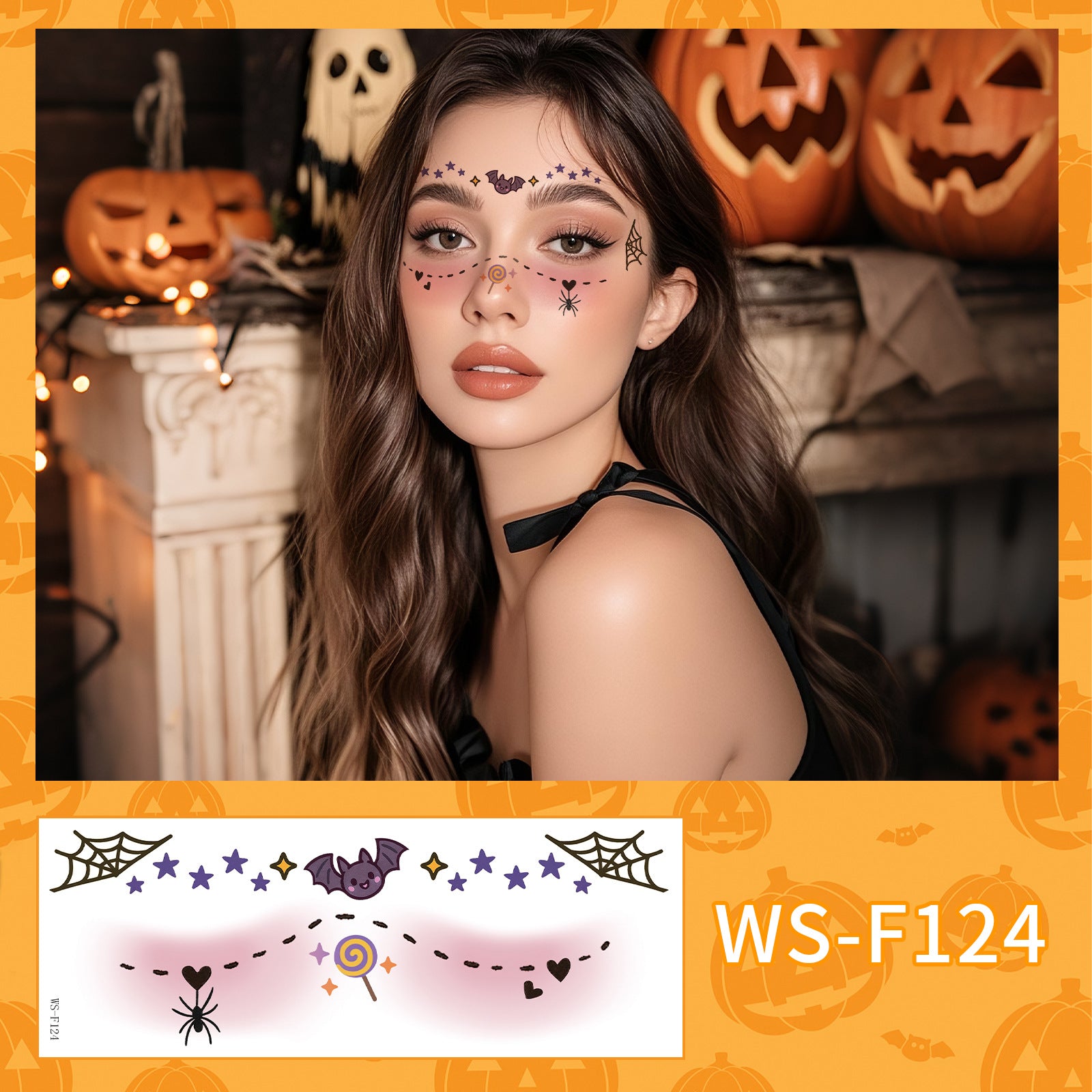 Halloween Makeup Face Stickers